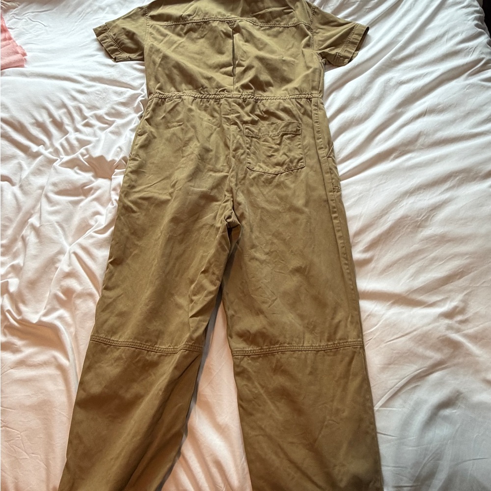 Madewell Olive Jumpsuit